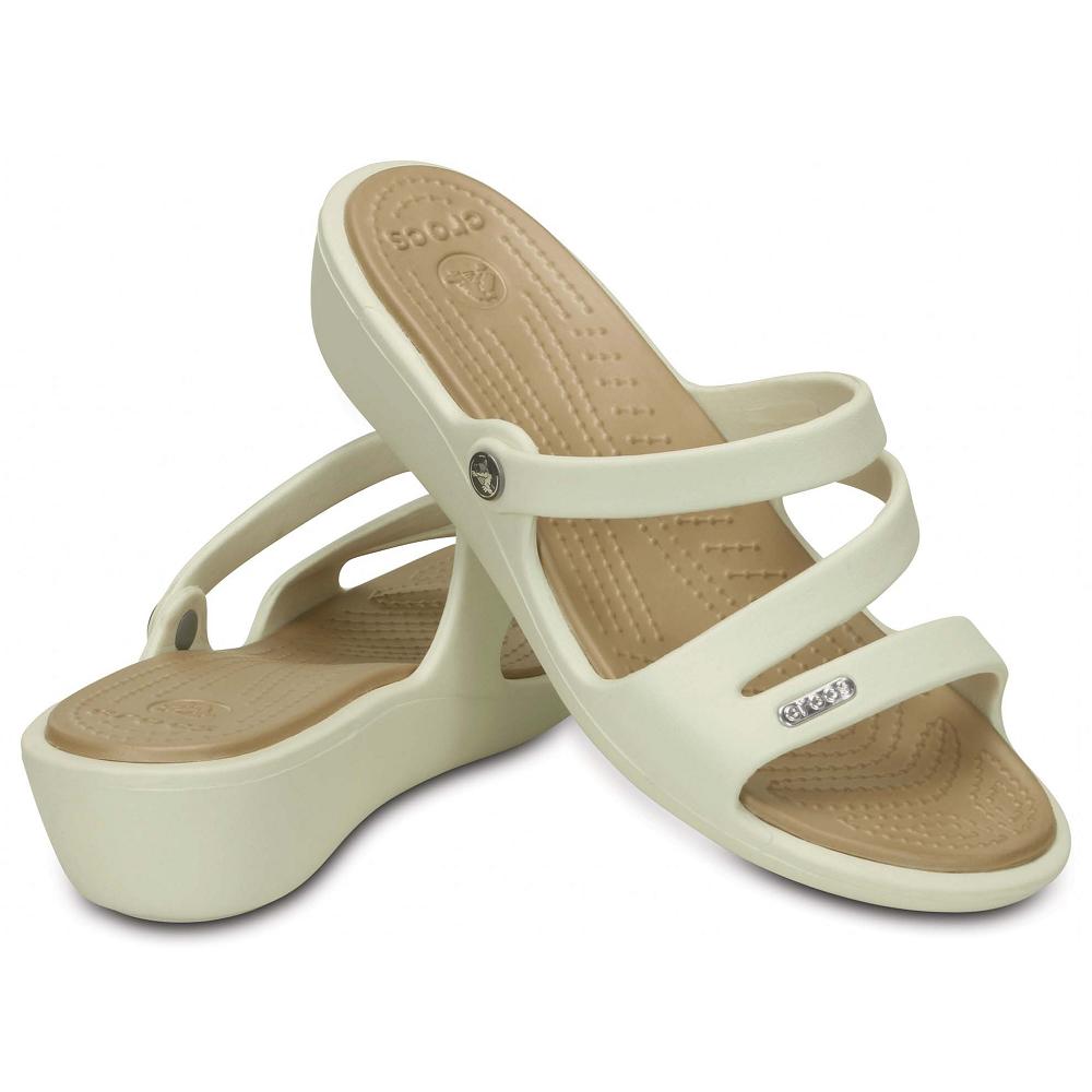 Mint Women's Crocs Patricia Sandal Platform Clogs | NZ 0455DFMN